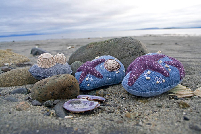 Various beach rocks, 2011